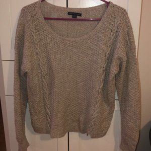 Beige Knit Sweater